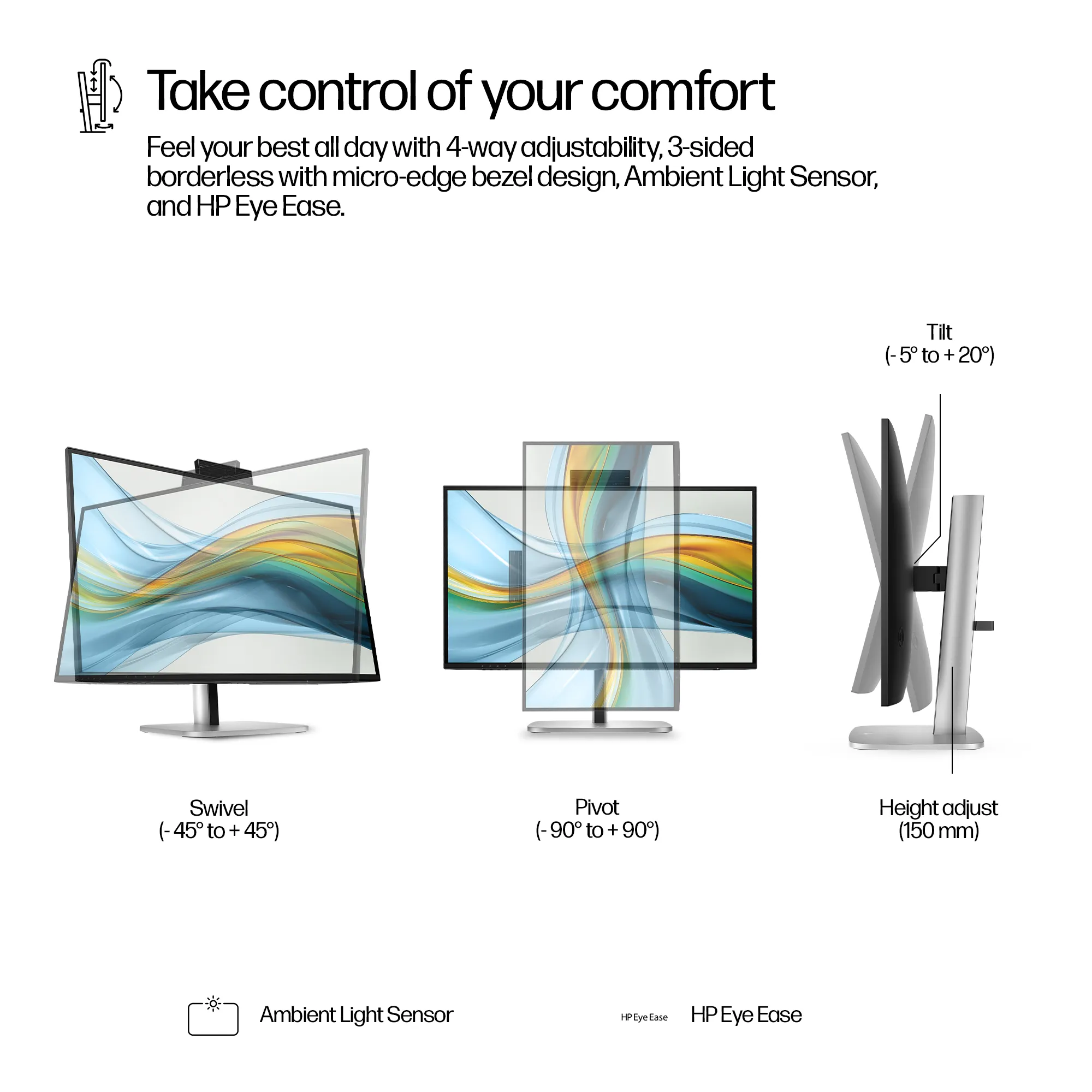 HP Series 5 Pro 527pm 27" QHD, IPS Monitor with USB-C hub