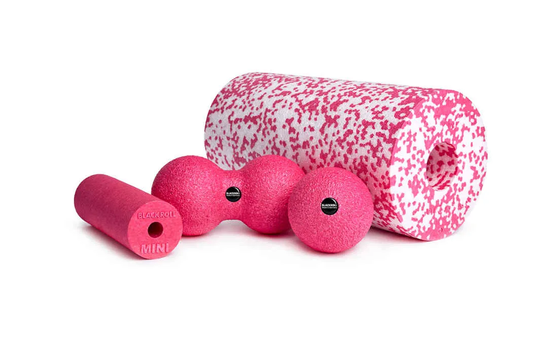 Blackroll BLACKBOX MED, set with foam rollers &amp; fascia balls