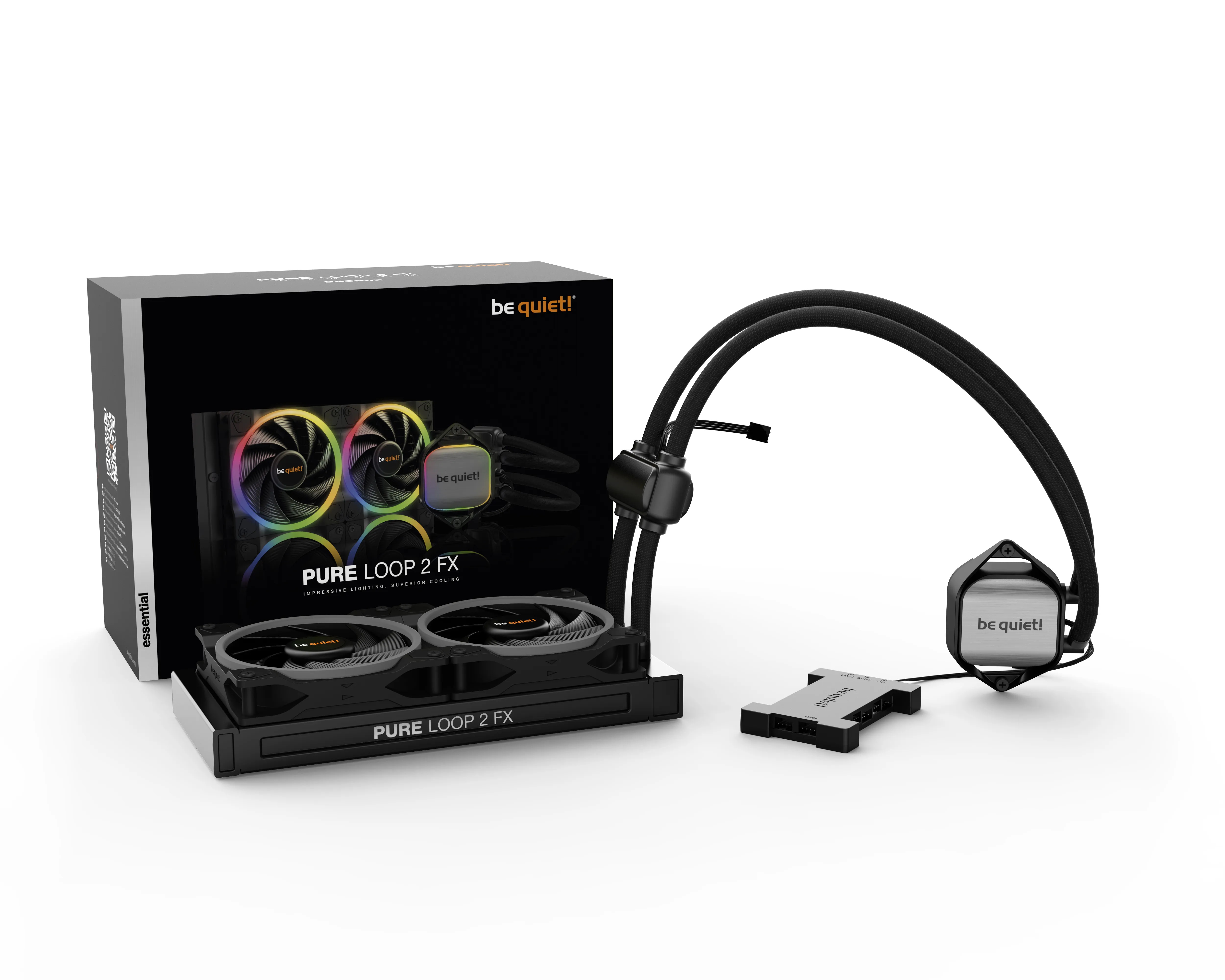 be quiet! Pure Loop 2 FX  240mm -nestejäähdytysratkaisu prosessorille