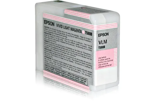 Epson C13T580B00 ink cartridge, 80 ml, Vivid Light Magenta