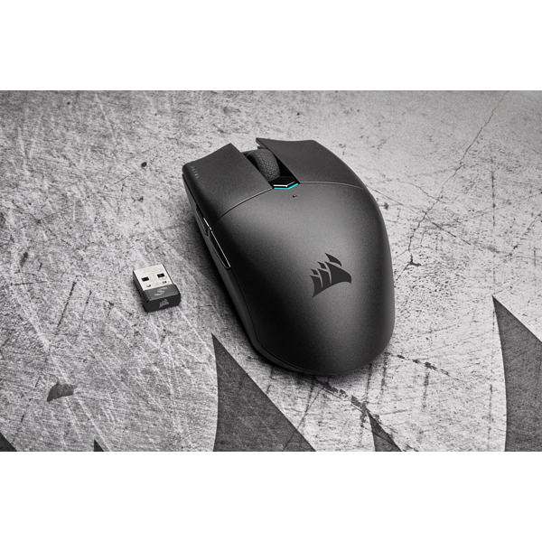 Corsair Katar Pro - tr&aring;dl&ouml;s gaming mus, svart