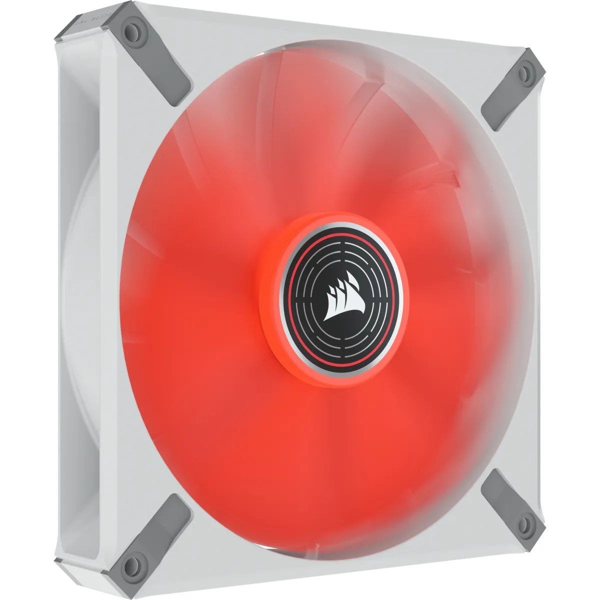 Corsair ML140 LED ELITE - 140 mm, White/Red - Case fan