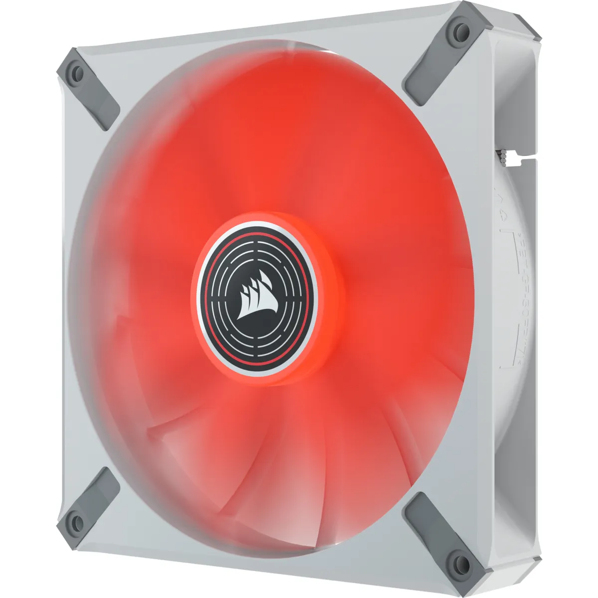 Corsair ML140 LED ELITE - 140 mm, White/Red - Case fan
