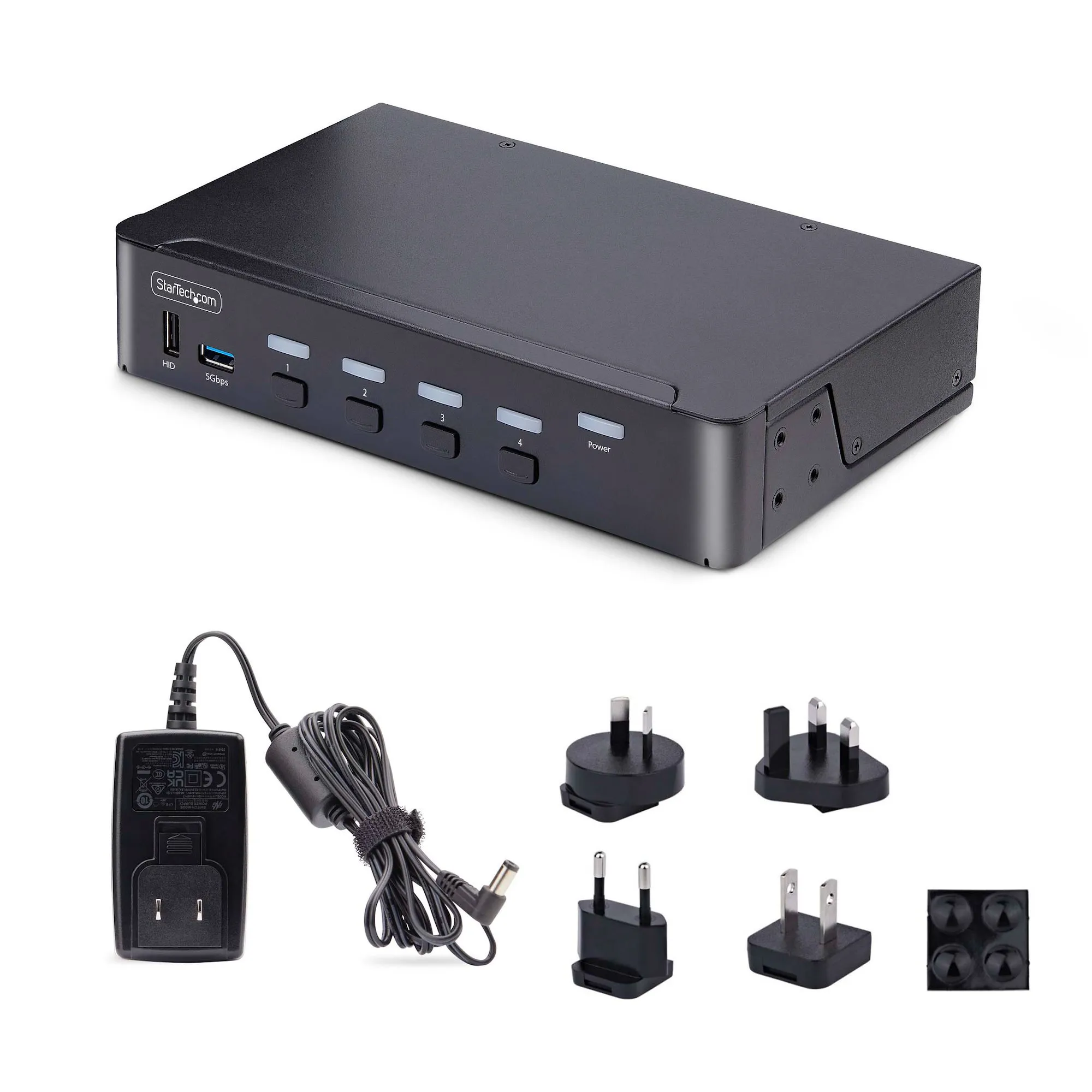Startech 4-Port DisplayPort 8K 60Hz KVM - switch