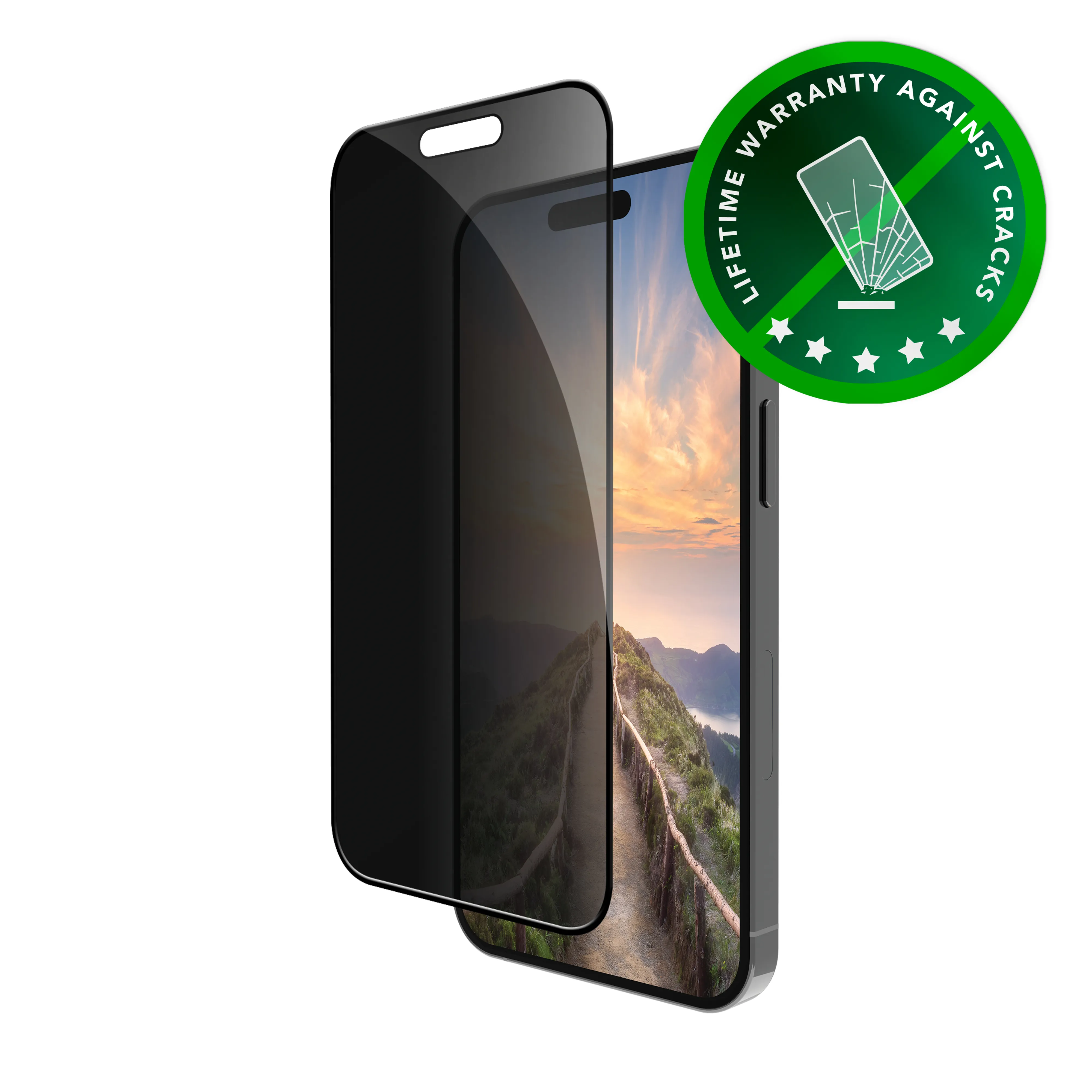 Dbramante1928 eco-shield Privacy, iPhone 16 Pro - Screen Glass