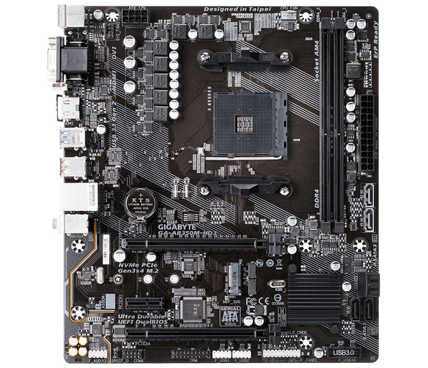 Gigabyte GA-AB350M-HD3 mATX-emolevy