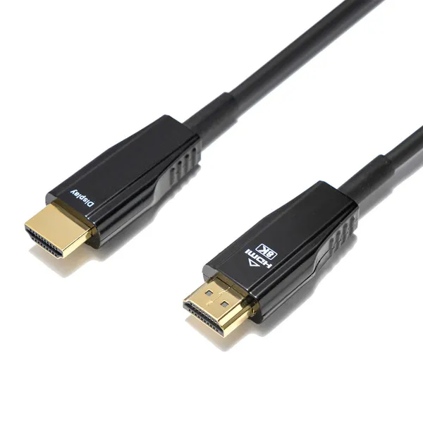 Deltaco ULTRA High Speed AOC HDMI - cable, 20m, Black