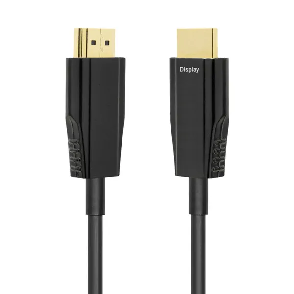 Deltaco ULTRA High Speed AOC HDMI - cable, 20m, Black