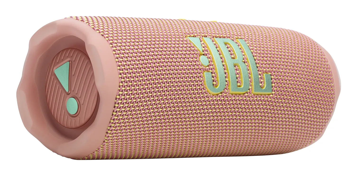JBL Flip 7 Bluetooth Portable Speaker, Pink