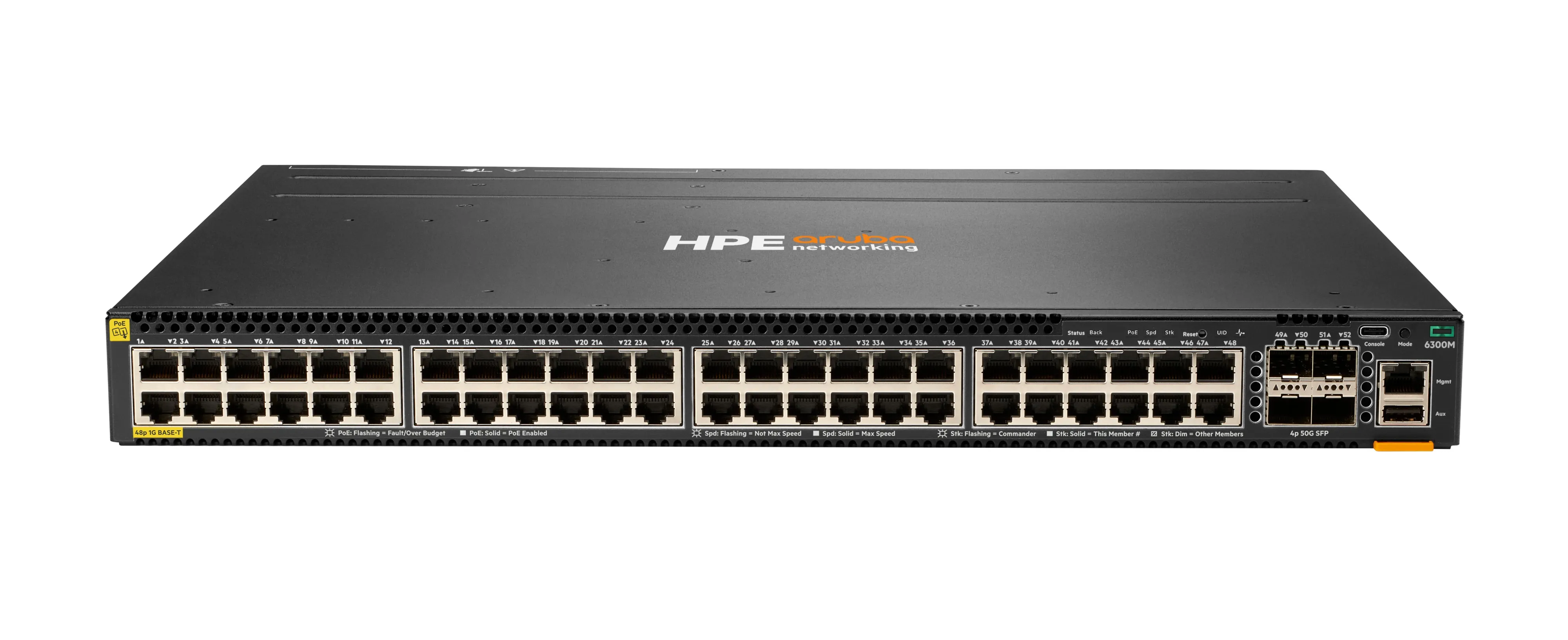 Aruba 6300M 48G CL4 PoE 4SFP56 Swch