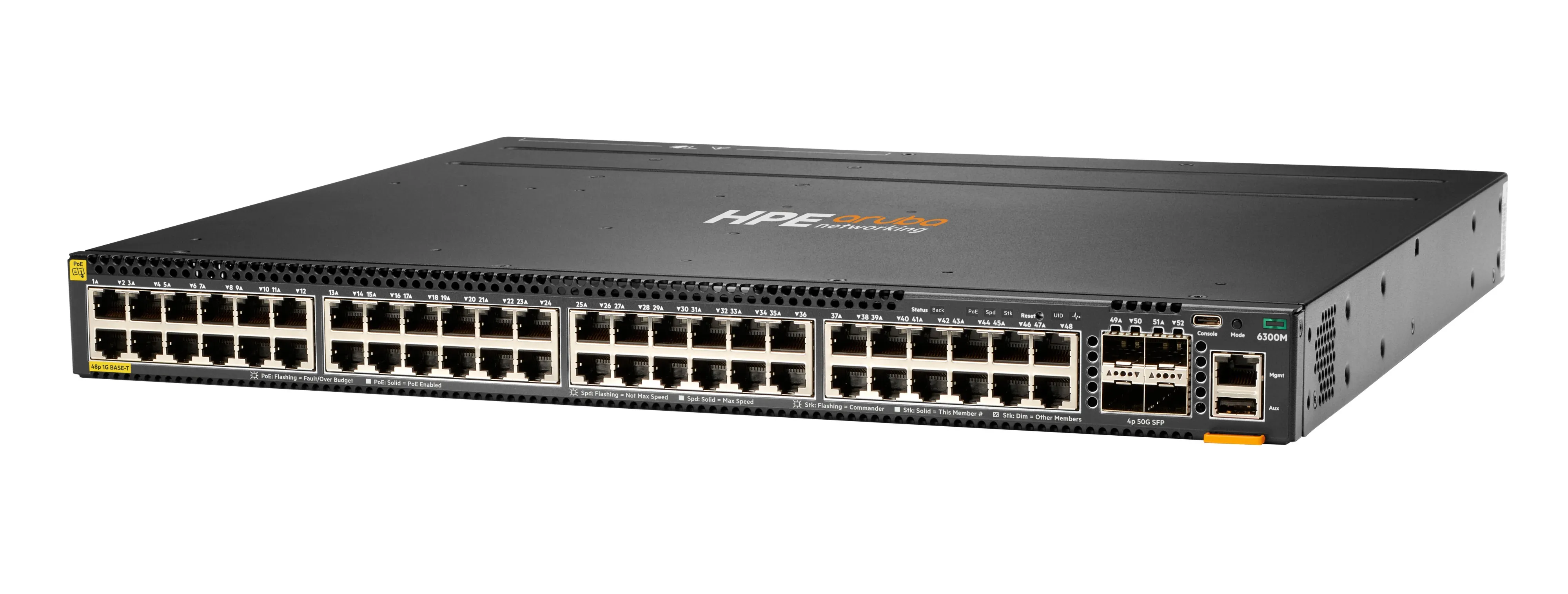 Aruba 6300M 48G CL4 PoE 4SFP56 Swch