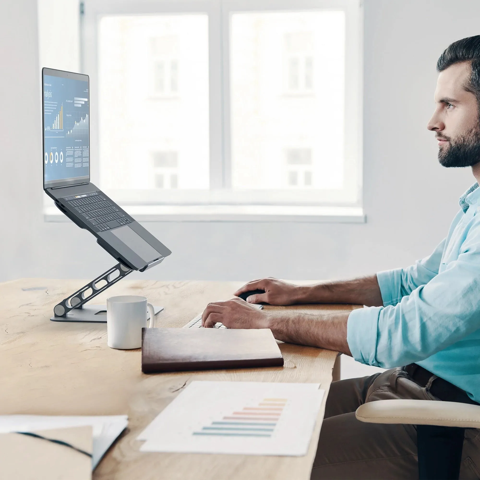 J5 Create MULTI-ANGLE LAPTOP STAND