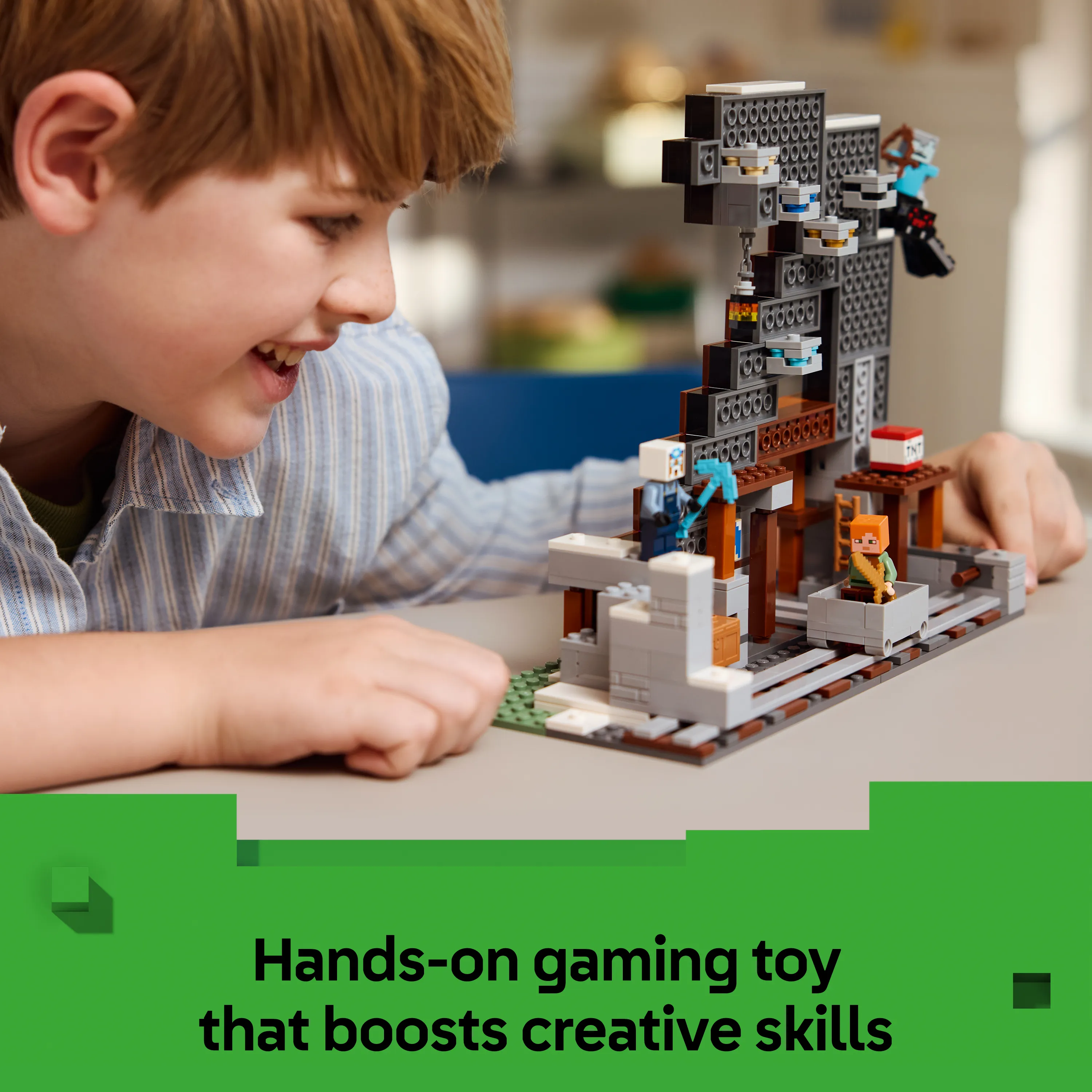 LEGO Minecraft The Pickaxe Mine 21277
