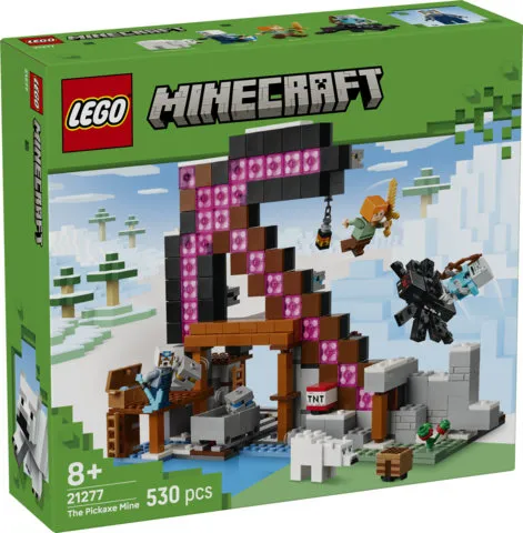 LEGO Minecraft The Pickaxe Mine 21277