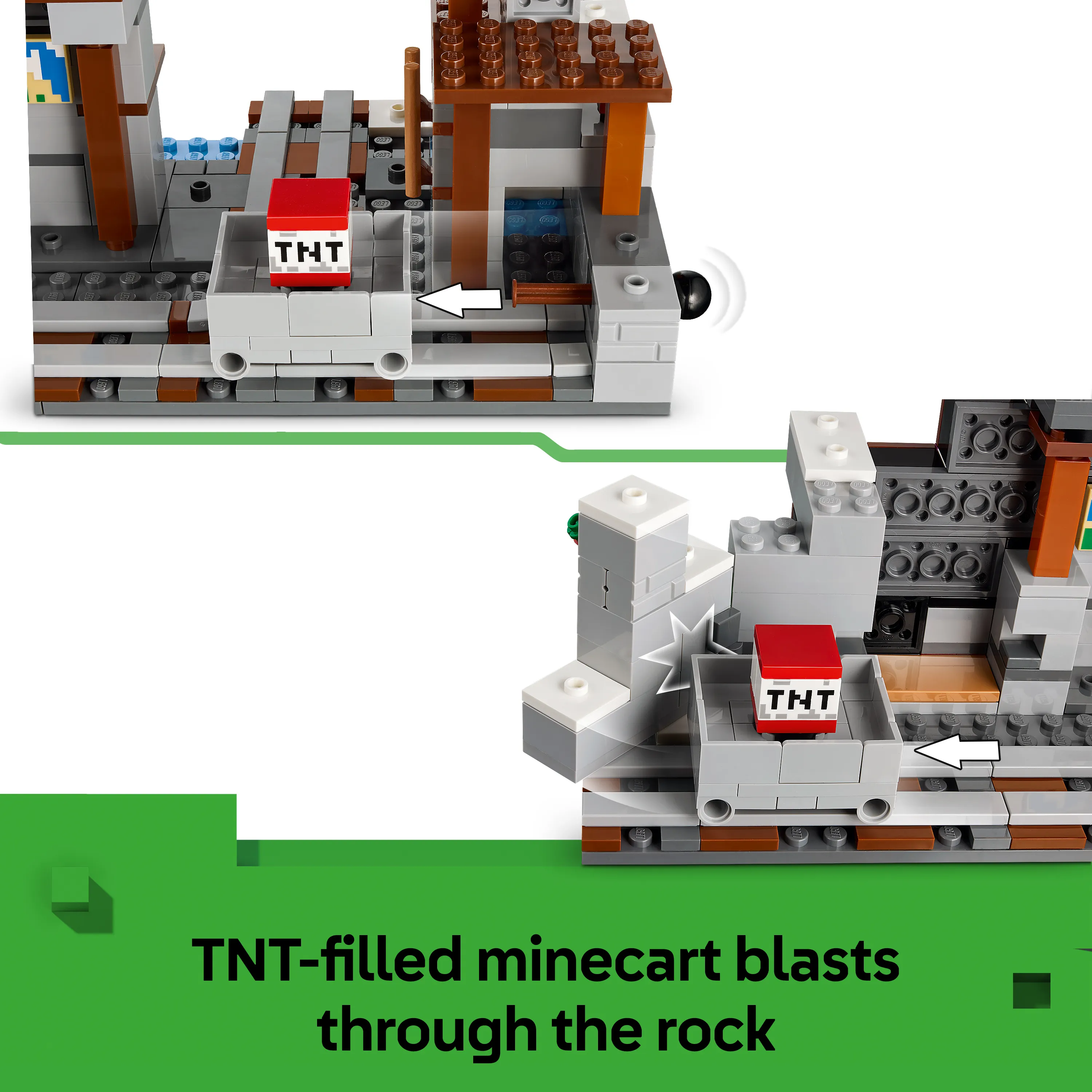 LEGO Minecraft The Pickaxe Mine 21277