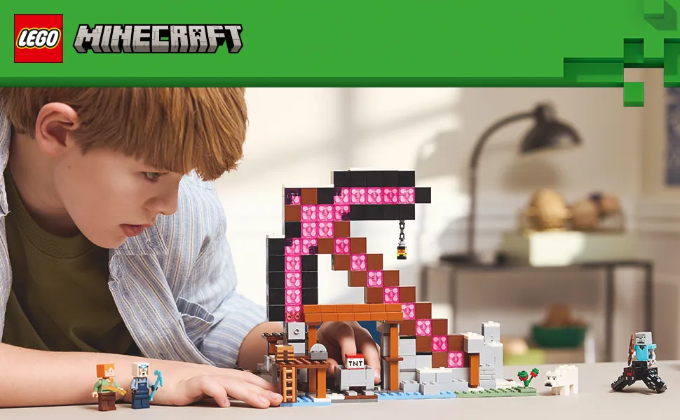 LEGO Minecraft The Pickaxe Mine 21277