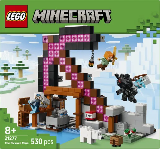 LEGO Minecraft The Pickaxe Mine 21277
