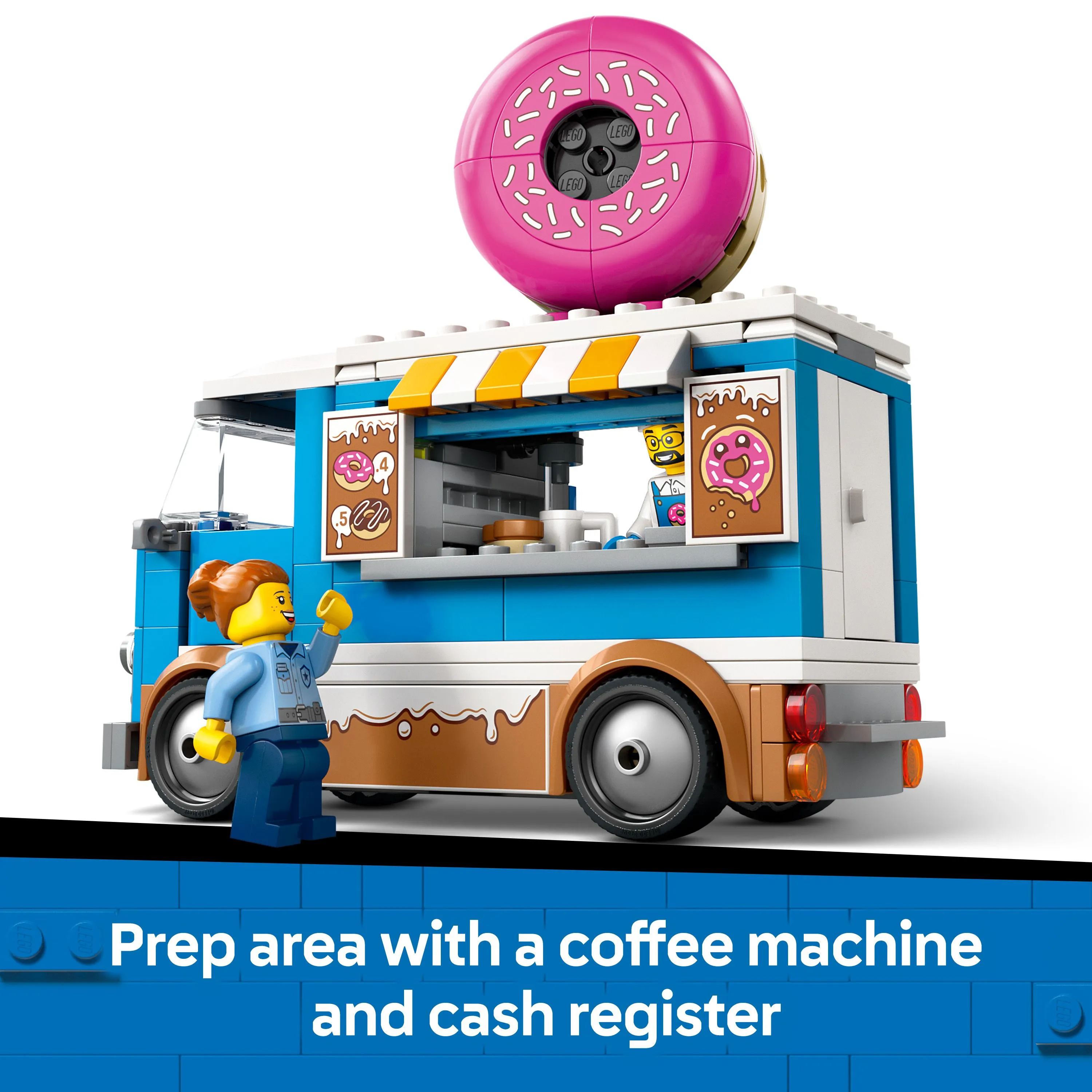 LEGO City Donut Van 60452