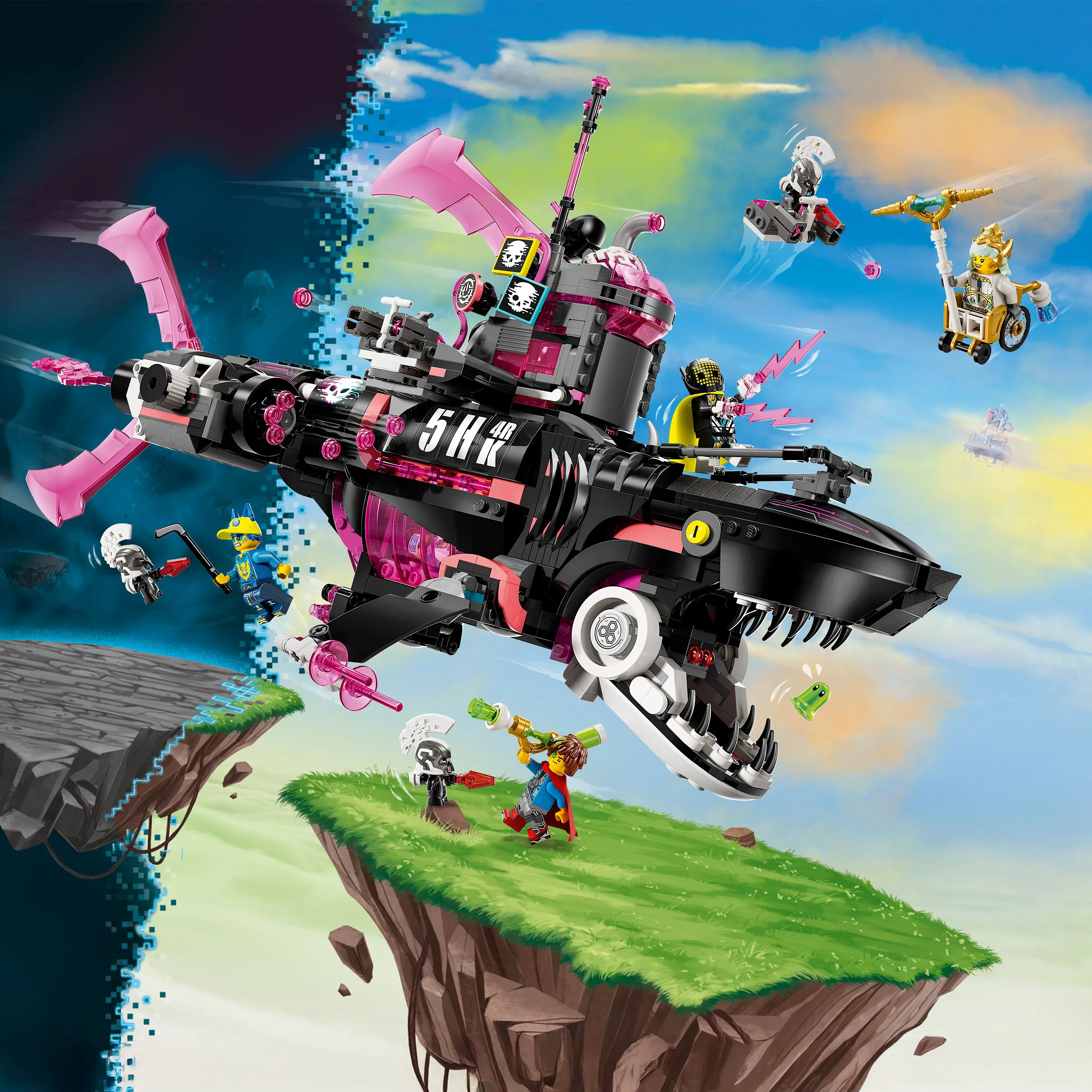 LEGO DREAMZzz Nightmares Shark Submarine 71500