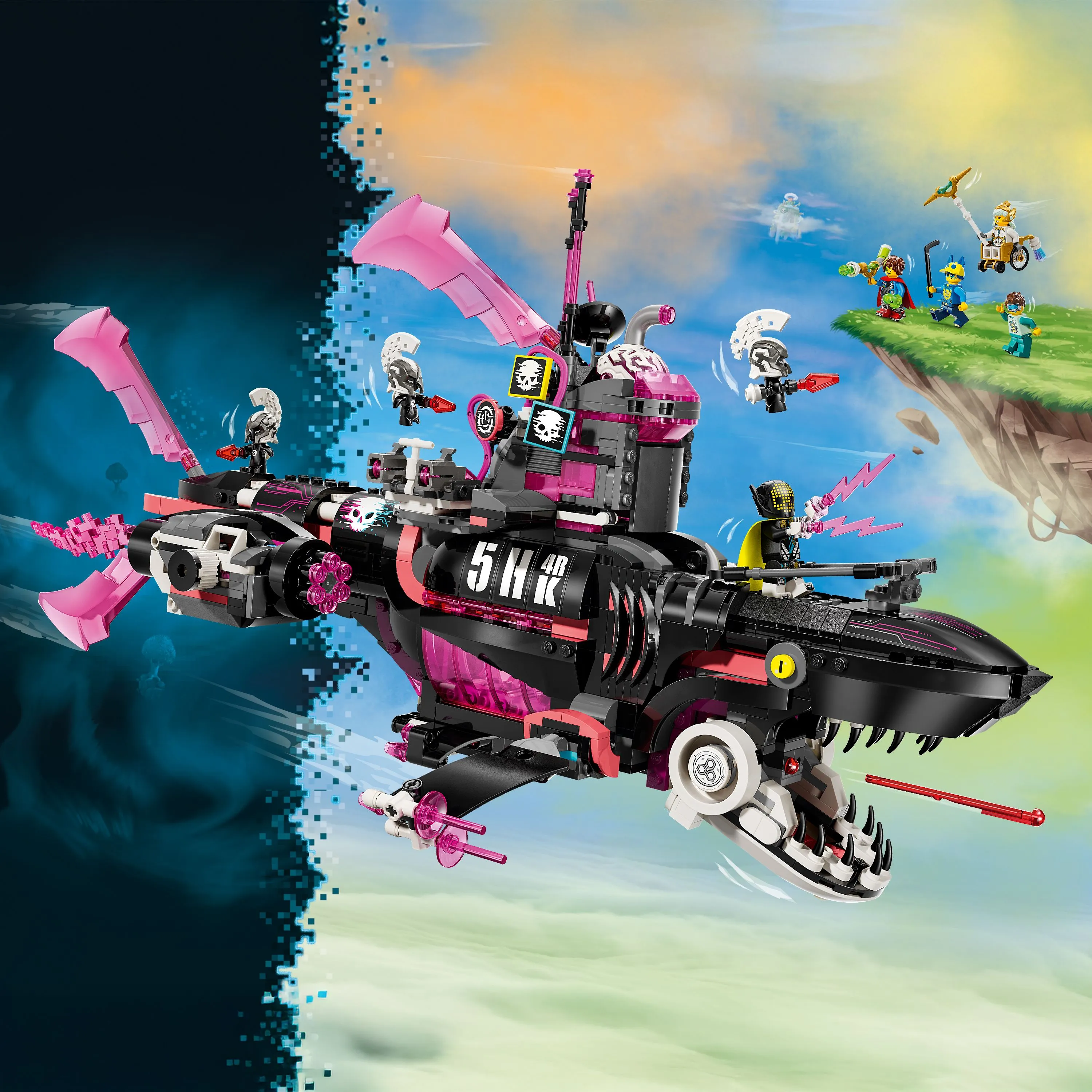 LEGO DREAMZzz Nightmares Shark Submarine 71500