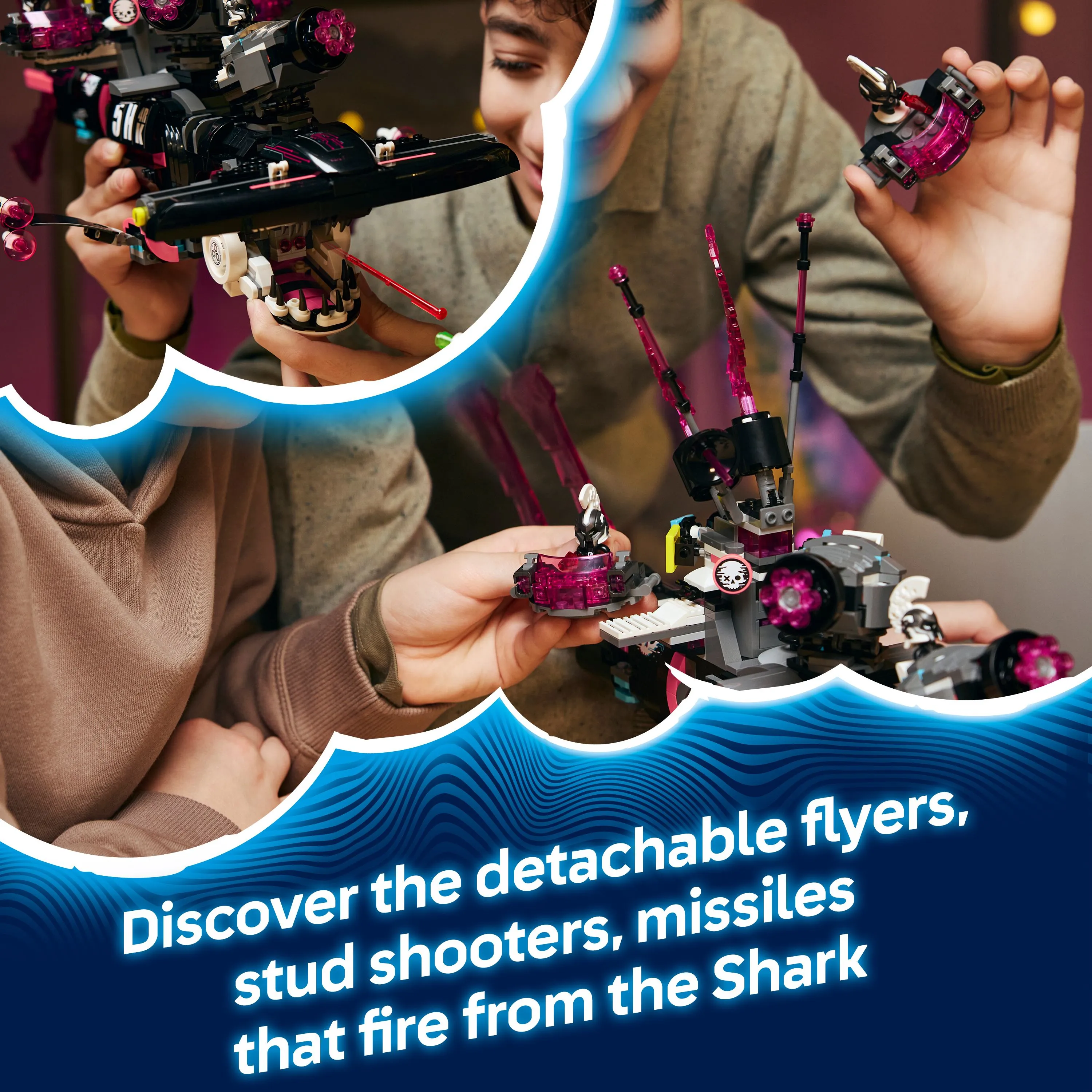 LEGO DREAMZzz Nightmares Shark Submarine 71500