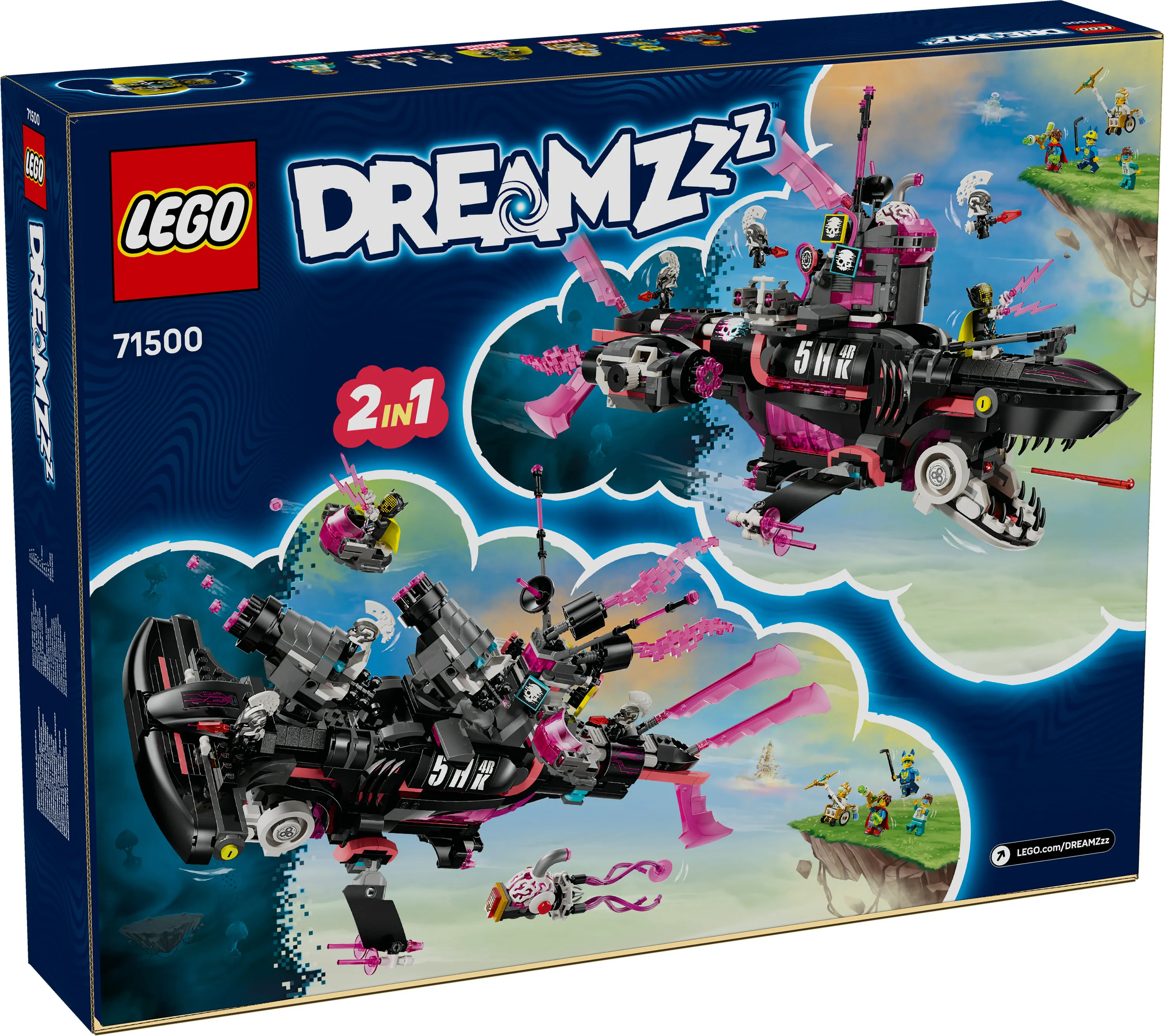 LEGO DREAMZzz Nightmares Shark Submarine 71500