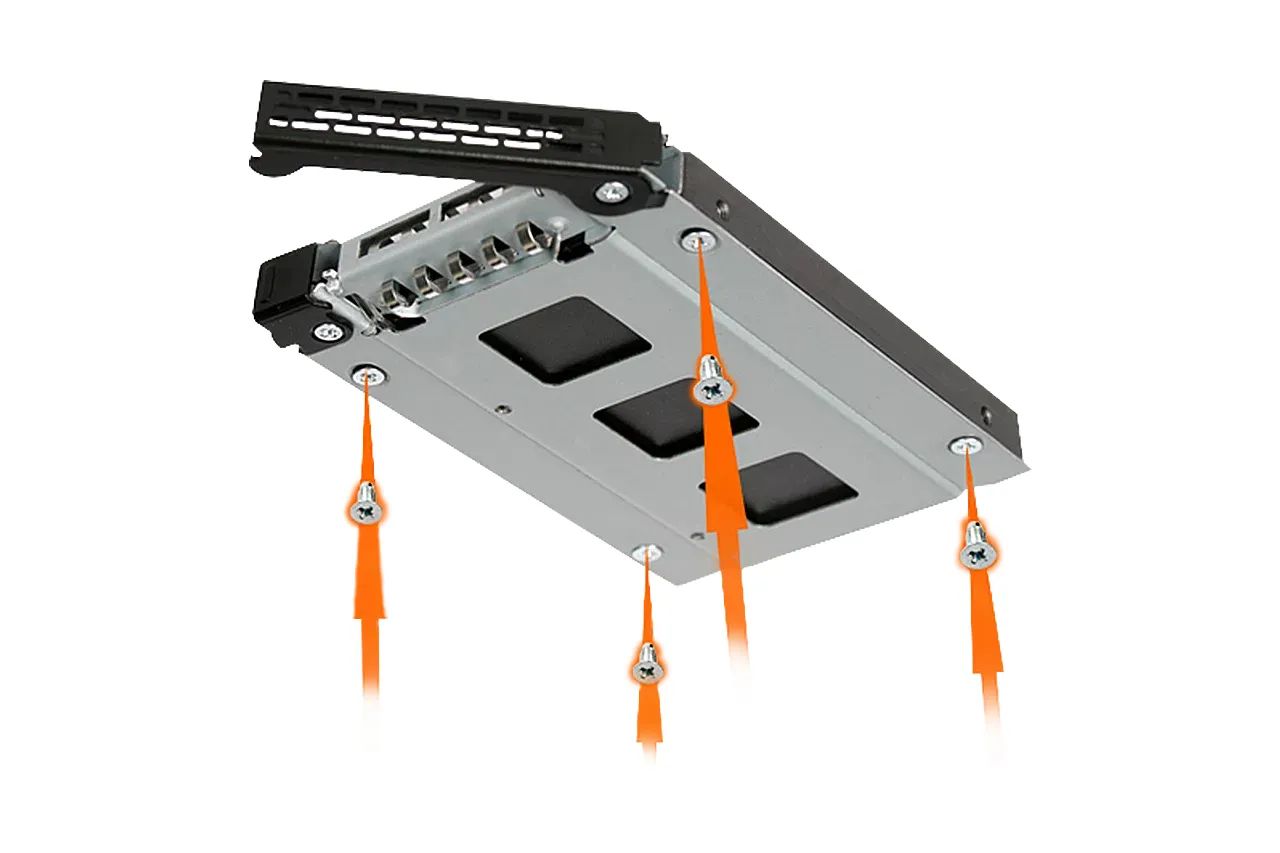 ICY DOCK ToughArmor MB992TRAY-B Removable Drive Tray, 2.5", SATA 6 Gb/s, for MB992/MB996 Series