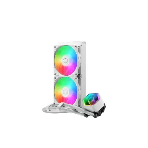 Cooler Master ML240L Core II ARGB - liquid cooler, white edition