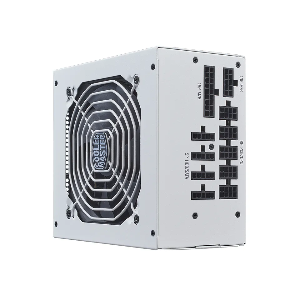 Cooler Master MWE 850W V2 ATX 3.1 - power supply, white, 80 Plus Gold