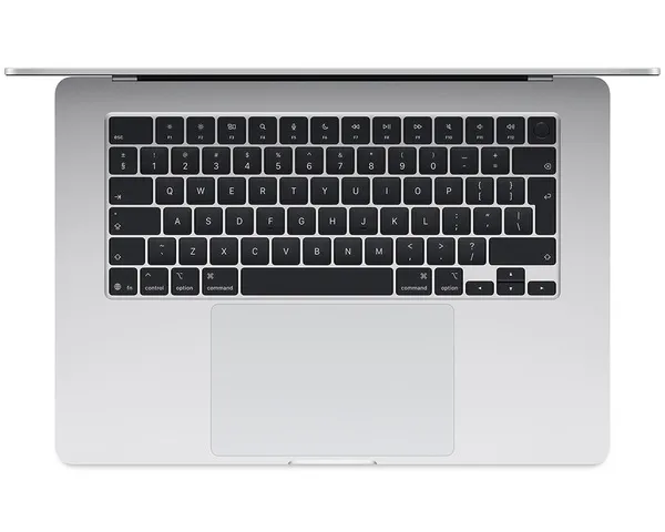 Apple MacBook Air 15" M4 (10/10) 16 Gt, 512 Gt -kannettava, Hopea, MW1H3