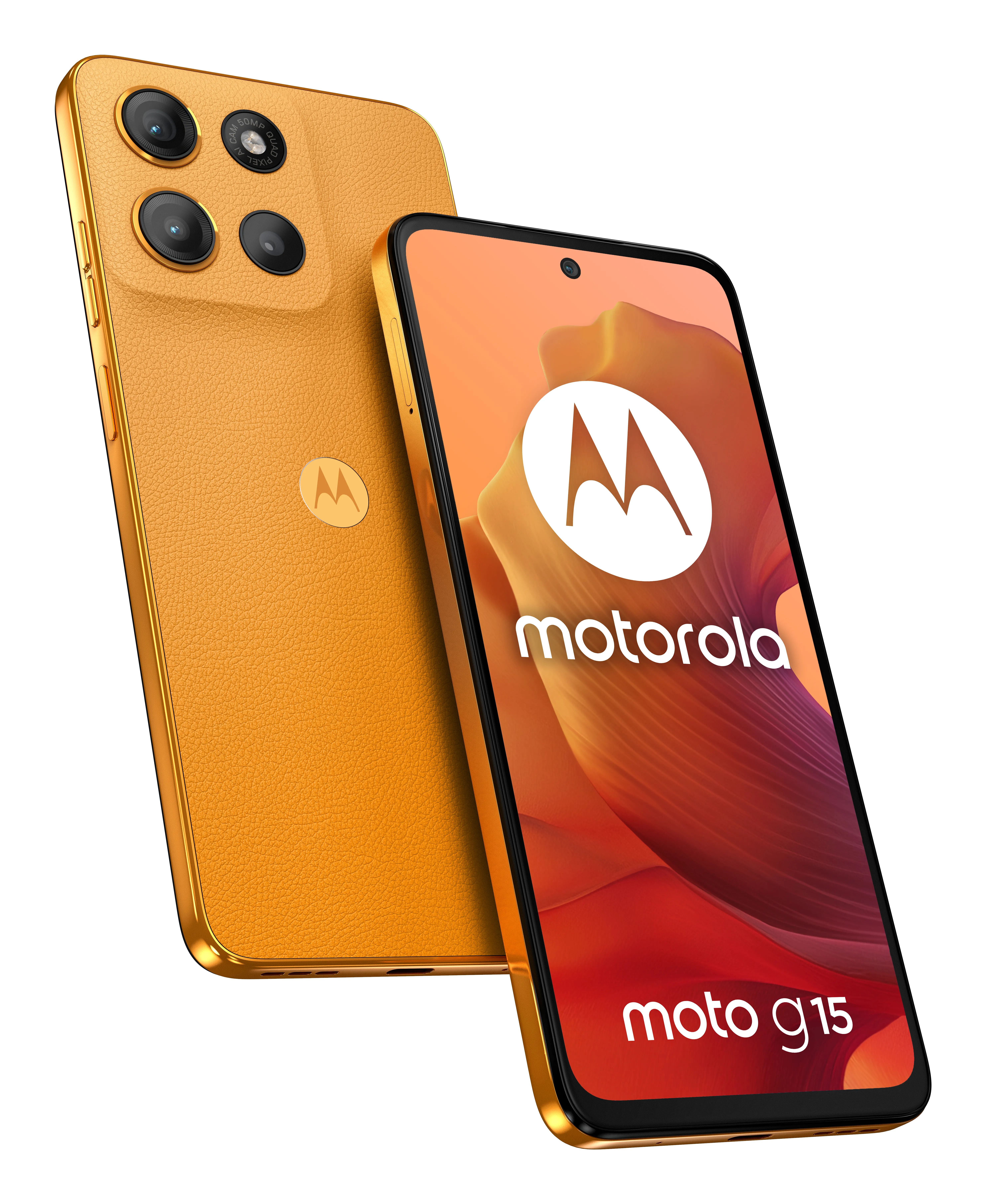Motorola Moto G15 4/128GB, Sunrise Orange