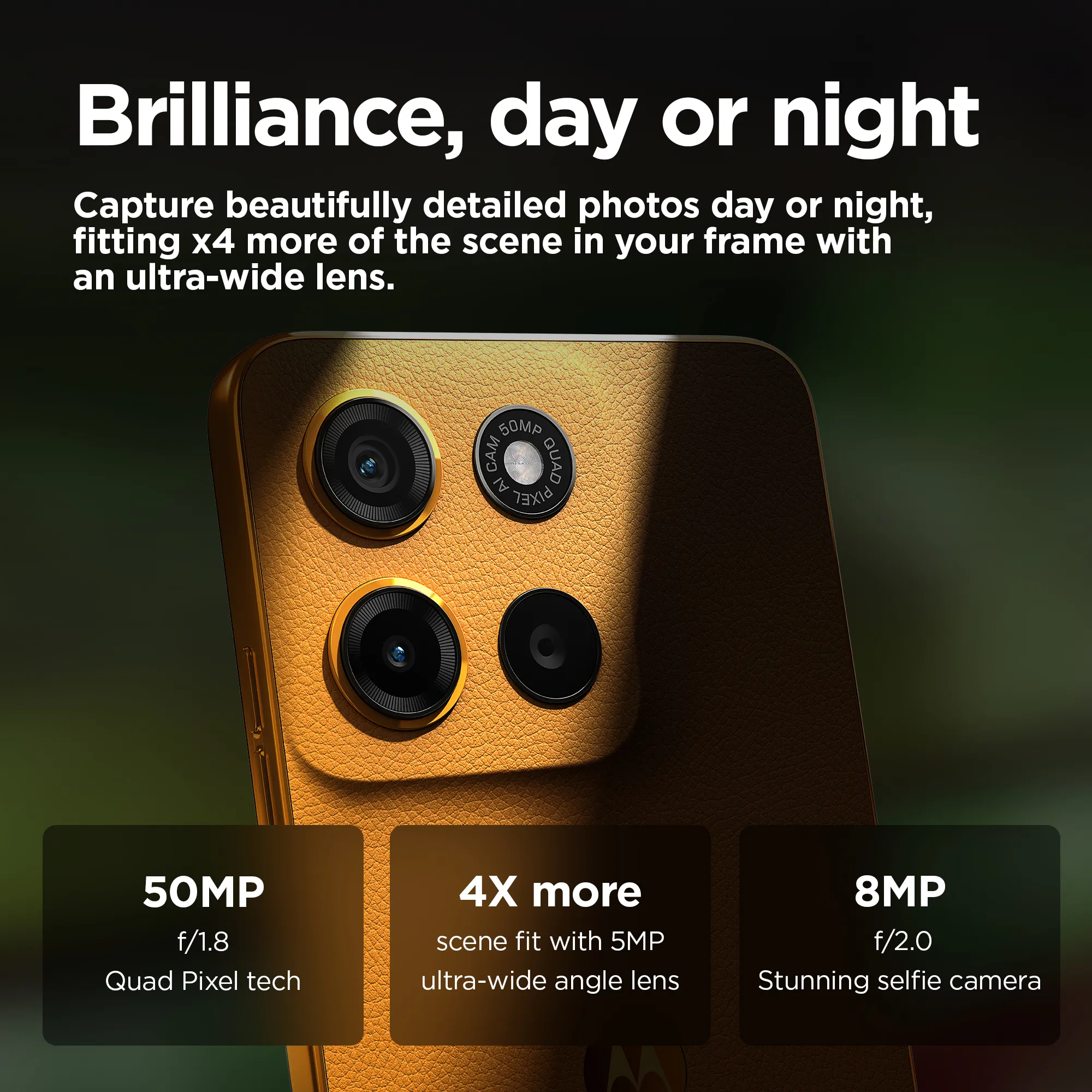 Motorola Moto G15 4/128GB, Sunrise Orange