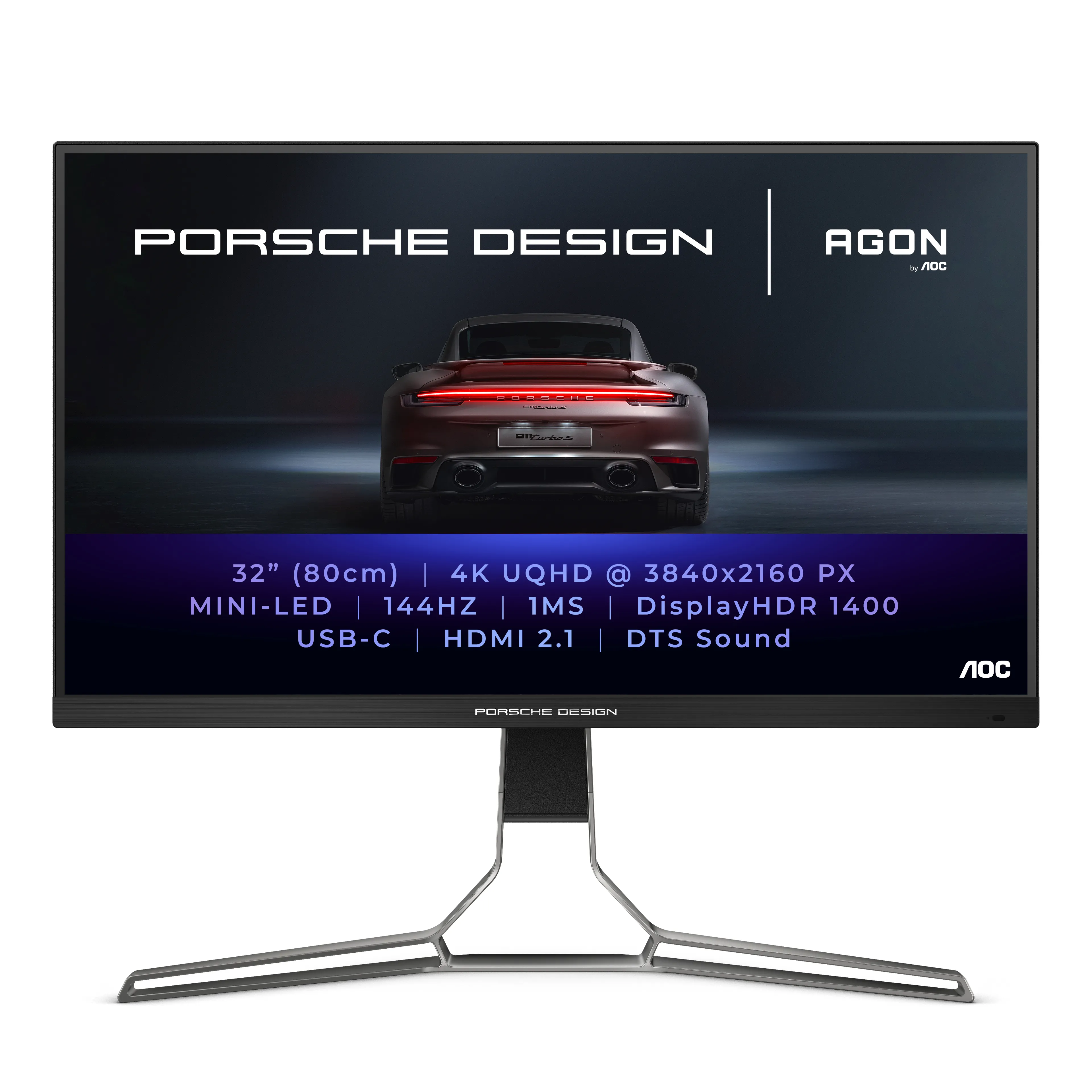 AOC 32&quot; AGON PD32M, 4K UHD, IPS - gamingsk&auml;rm