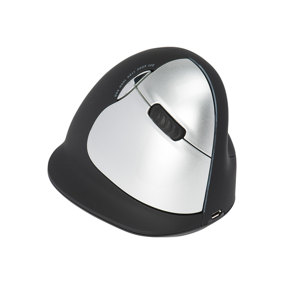 R-Go HE Break Wireless Ergonomic Mouse, Black