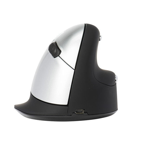 R-Go HE Break Wireless Ergonomic Mouse, Black