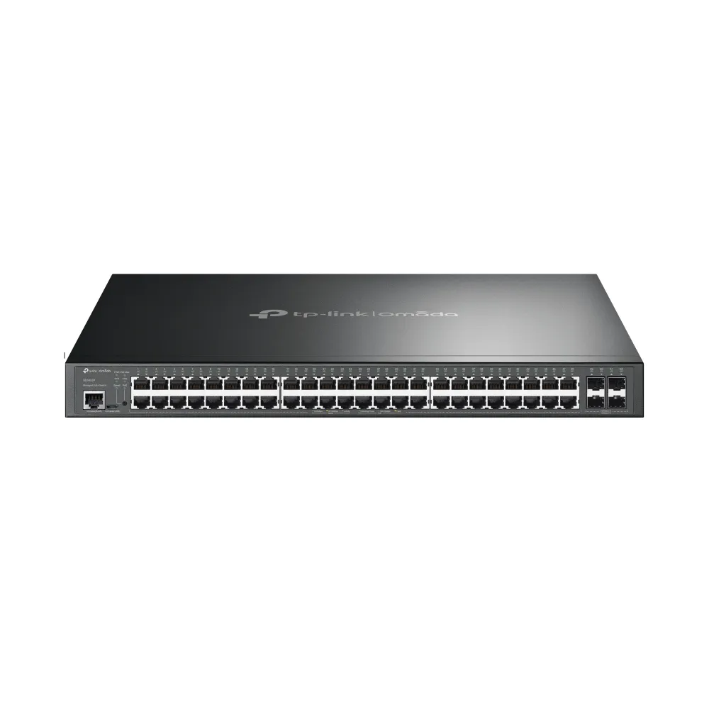 TP-LINK Omada 52-Port Gigabit L2+ Managed Switch with 48-Port PoE+