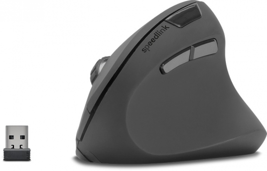 SpeedLink PIAVO Ergonomic - wireless vertical mouse, black