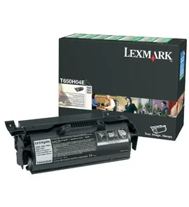 Lexmark T650H04E High Yield -laserv&auml;rikasetti, musta