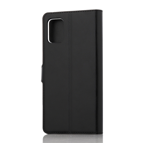 Wave Multipocket Book Case, Samsung Galaxy A51 - Wallet Case, Black