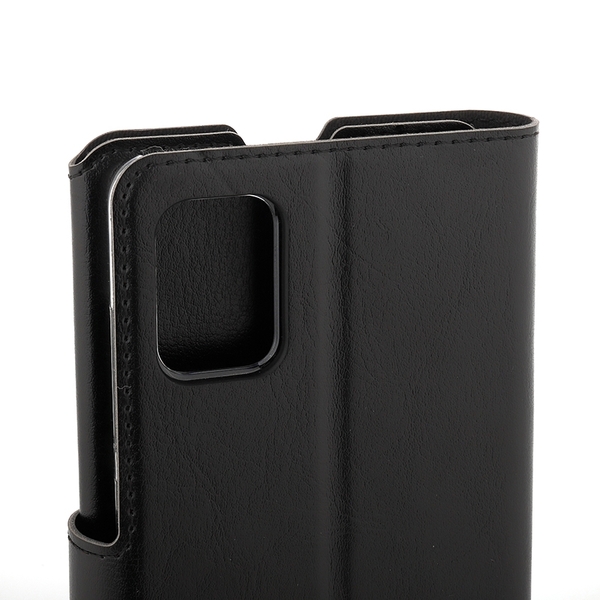 Wave Multipocket Book Case, Samsung Galaxy A51 - Wallet Case, Black