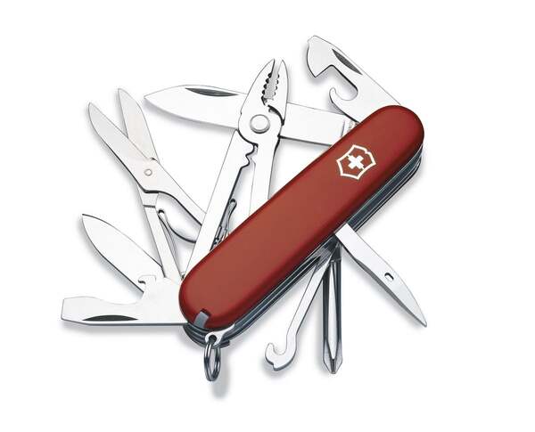 Victorinox Deluxe Tinker multiverktyg, r&ouml;d, 91 mm