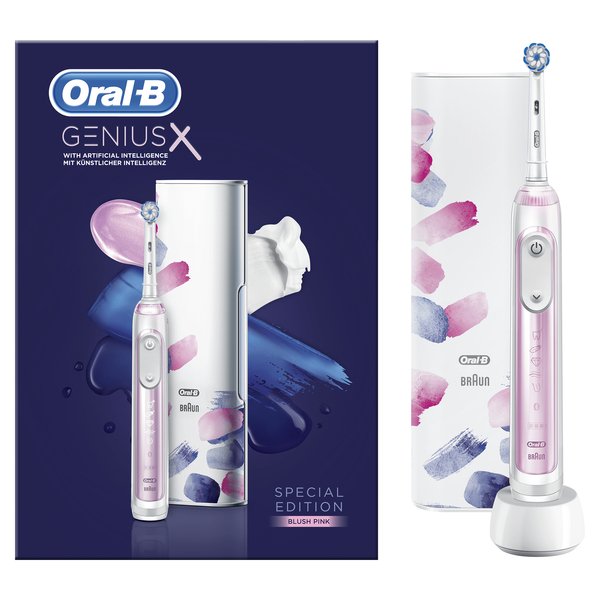Oral-B Genius X - electric toothbrush, Silver/White