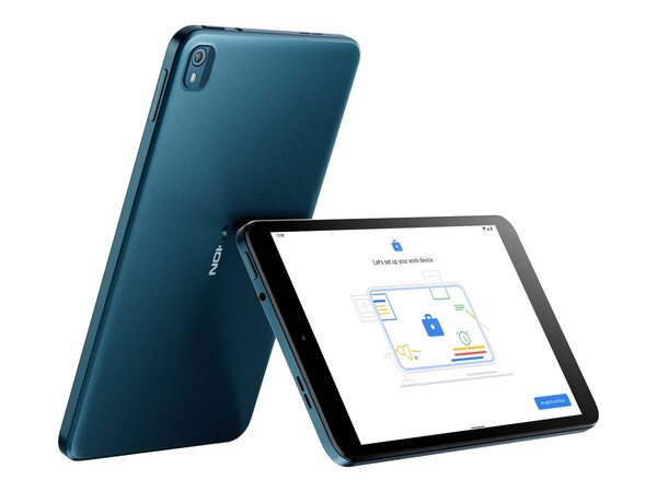 Nokia 8&quot; T10 4/64 GB, WiFi - android - tablet, ocean blue