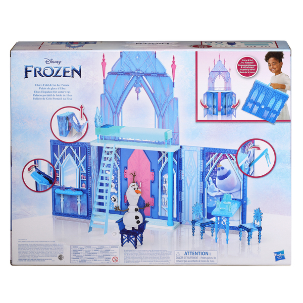 Disney Frozen Elsa's Fold And Go Ice Palace
