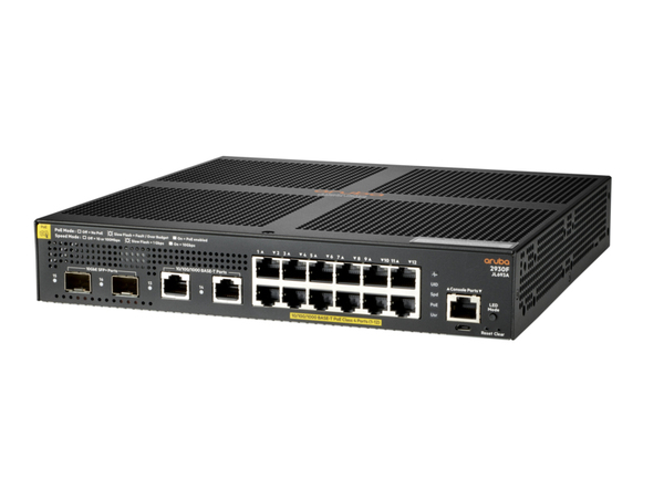 Aruba 2930F 12G PoE+ Swch