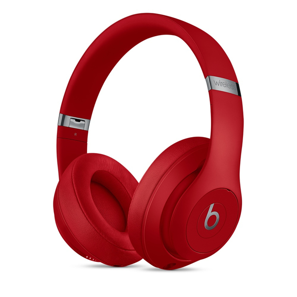 Beats Studio3 Wireless Over‑Ear Headphones - Red