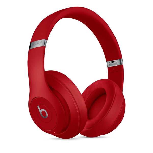 Beats Studio3 Wireless Over‑Ear Headphones - Red