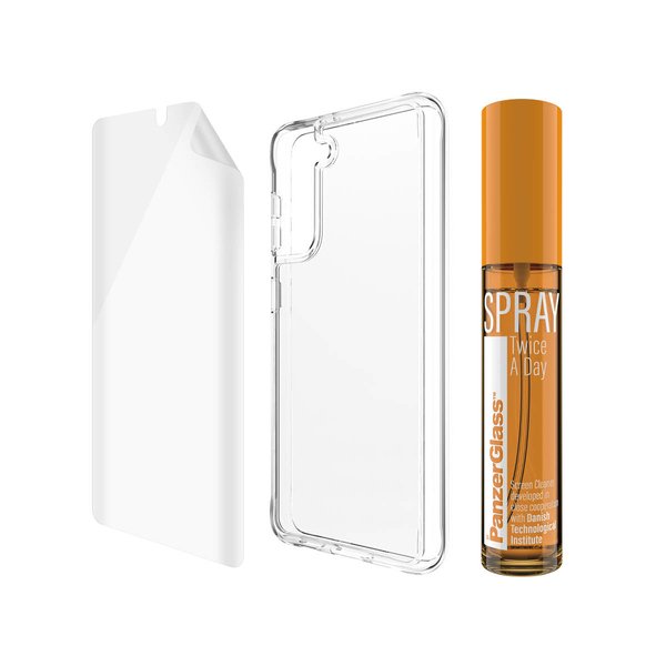 PanzerGlass Galaxy S21 Hygiene Pack (TPU, ClearC