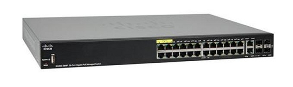Cisco SG350-28MP 28-port Gigabit POE Man - (ei palautusoikeutta)