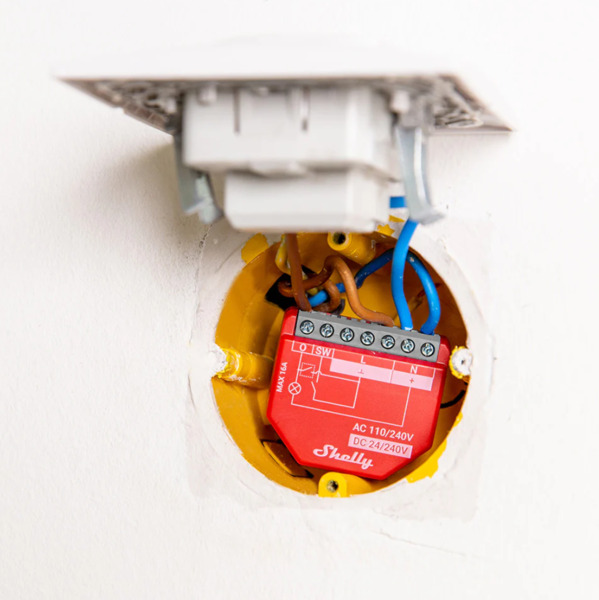 Shelly 1PM Gen4 4-pack - smart switch with power monitoring, multiprotocol support